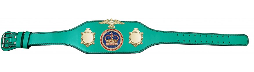 TITLE BELT - BUD004/G/BLUGEM - AVAILABLE IN 4 COLOURS